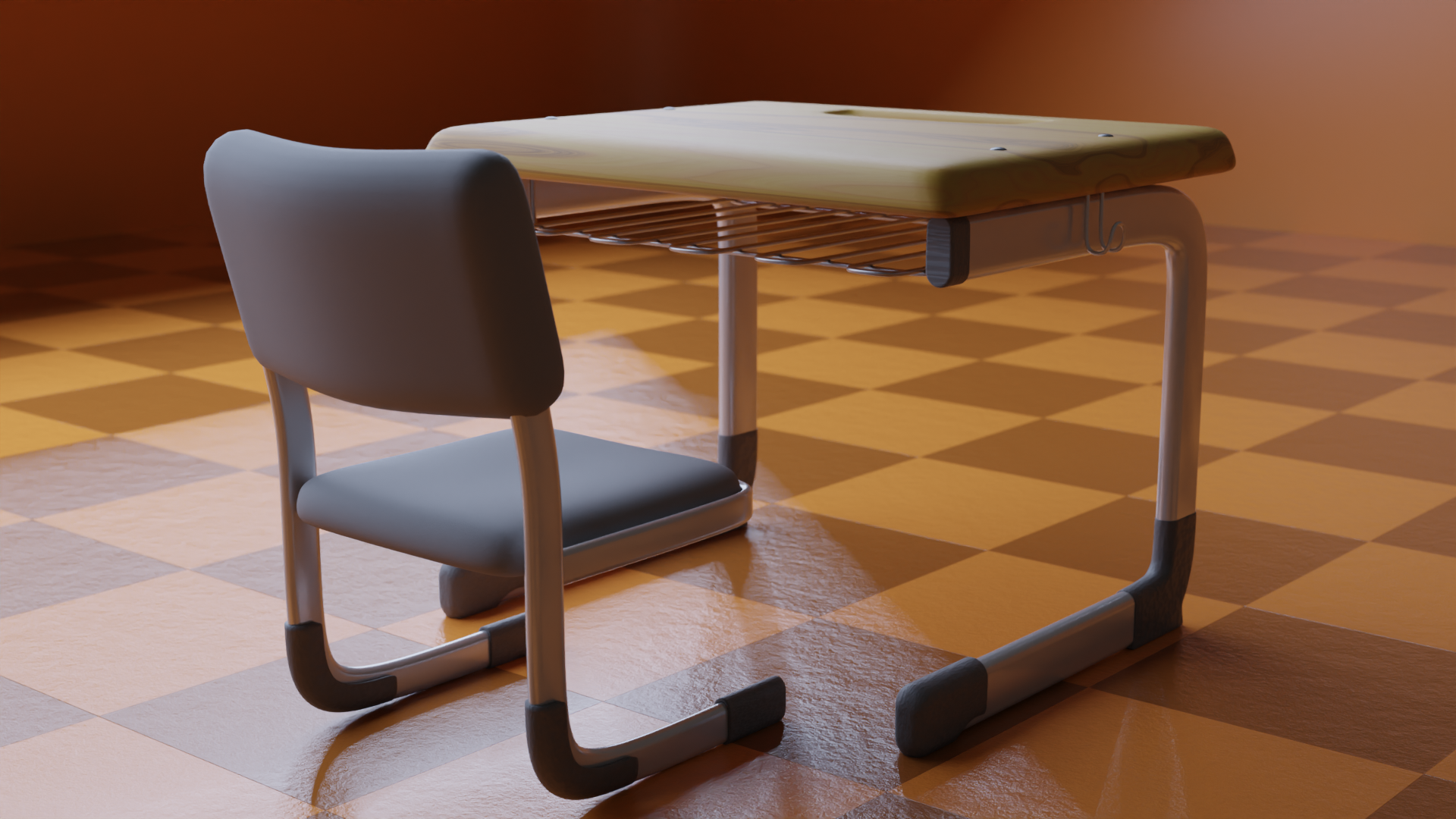 Modern Table And Chair Set preview image 1